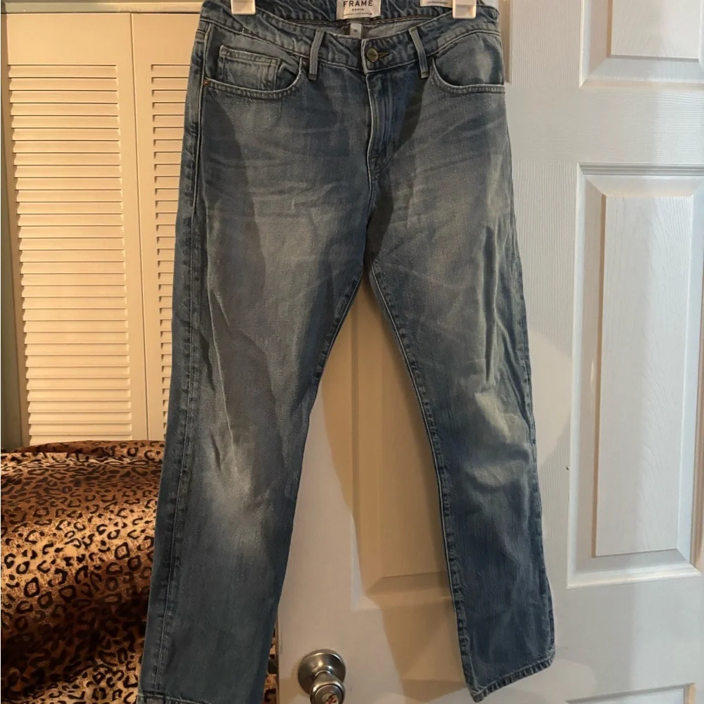 Frame Denim Womens Jeans Light Blue Slim Jeans. - Picture 1 of 7